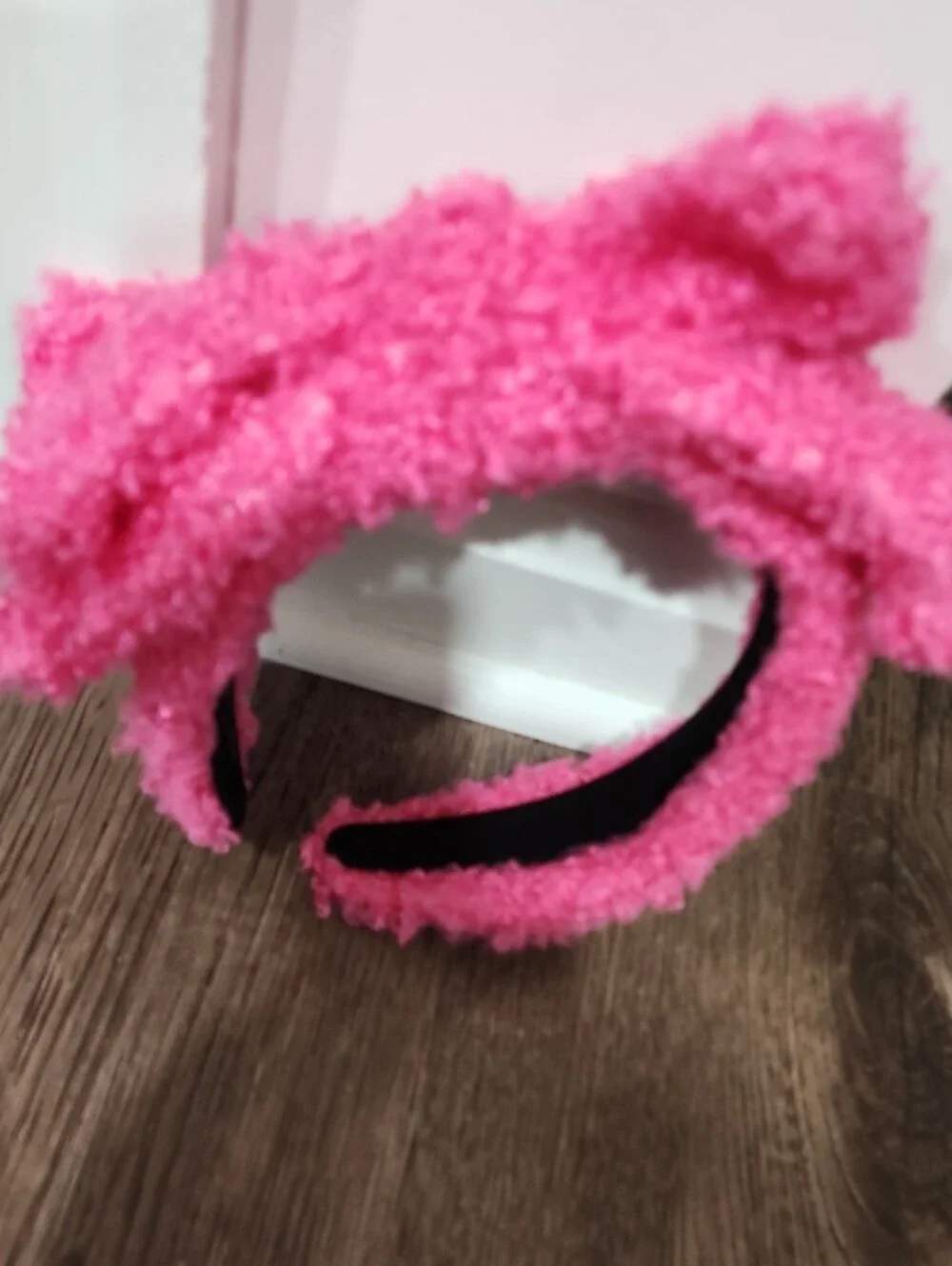 Brianna Cannon Bright Pink Fuzzy Bow Headband - Women Accessories